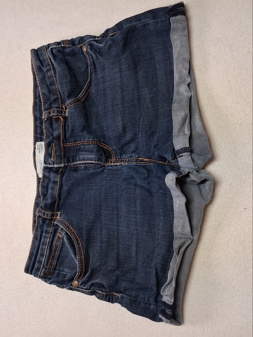 4/20$ ➡️ Ardene Dark Blue Cuffed Denim Shorts